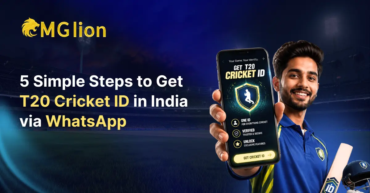 Get T20 Cricket ID India WhatsApp with Mglion.app