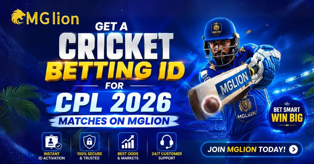 Get a Cricket Betting ID for CPL 2026 Matches on Mglionapp