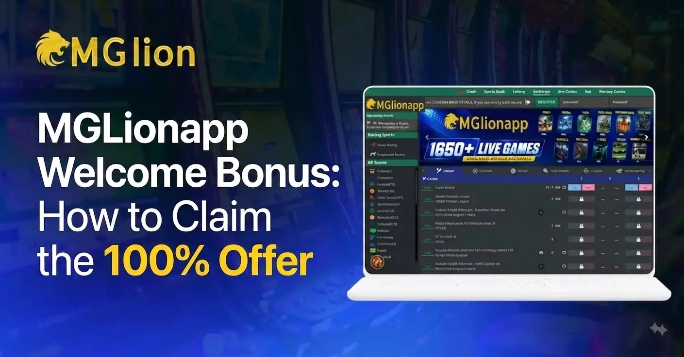 MGLion Welcome Bonus How to Claim the 100% Offer